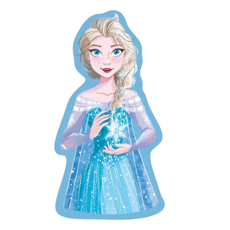 Vásárlói kedvenc Disney Jégvarázs Elsa 3D formapárna, díszpárna 35 cm