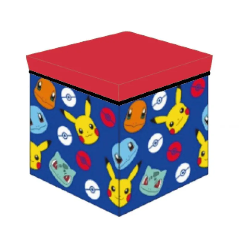 Végkiárusítás Pokémon Elements játéktároló 30×30×30 cm