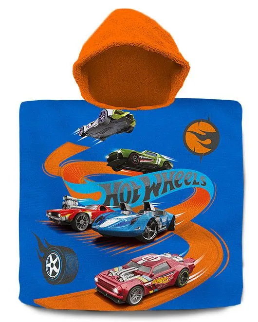Kedvezmény Hot Wheels Highway strand törölköző poncsó 60x120 cm