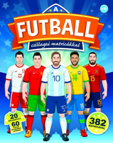 A futball csillagai matricákkal Vedd meg online