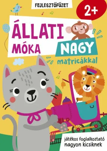 Állati móka - Nagy matricákkal Népszerű