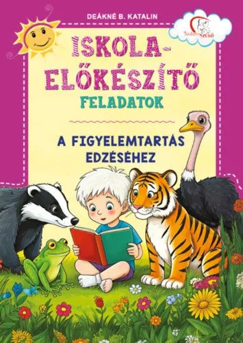 Árengedmény Iskola-előkészítő feladatok - A figyelemtartás edzéséhez