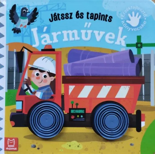 Alacsony ár Játssz és tapints - Járművek - Érzékfejlesztő könyvecske