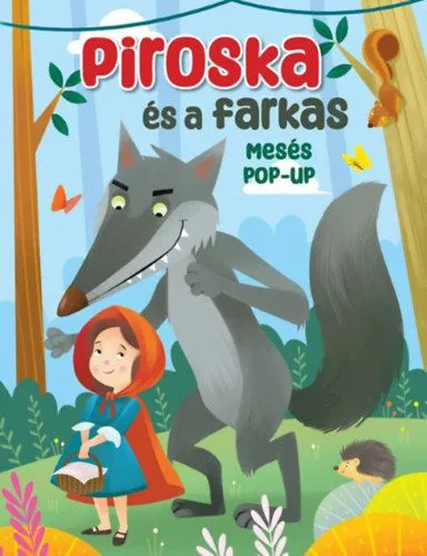Azonnal elérhető Mesés pop-up - Piroska és a farkas