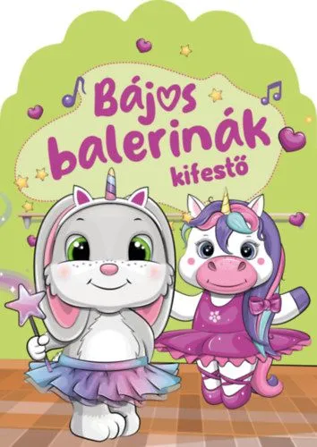 Gyors kiszállítás Bájos balerinák - kifestő