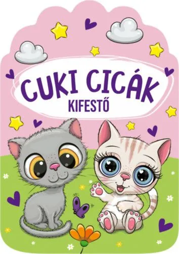 Szuper akció Cuki cicák - kifestő