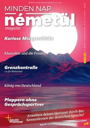Minden Nap Németül - 2025. április - 9. évfolyam 2. szám Vásárlói kedvenc