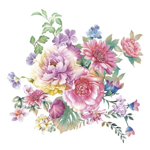 Virág Arrangement szalvéta 20 db-os 33x33 cm Legnépszerűbb