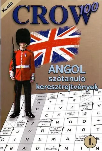 CROW 100 1.ANGOL SZÓTANULÓ KERESZTREJTVÉNYEK Népszerű