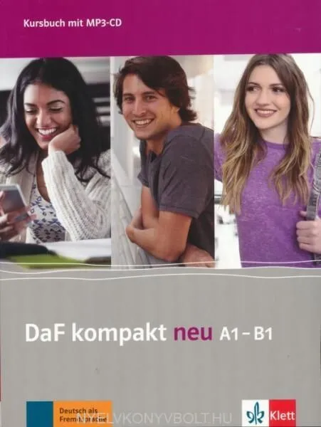DAF KOMPAKT NEU A1-B1 KURSBUCH MIT 3 MP3-CD -ÚJ Korlátozott ajánlat