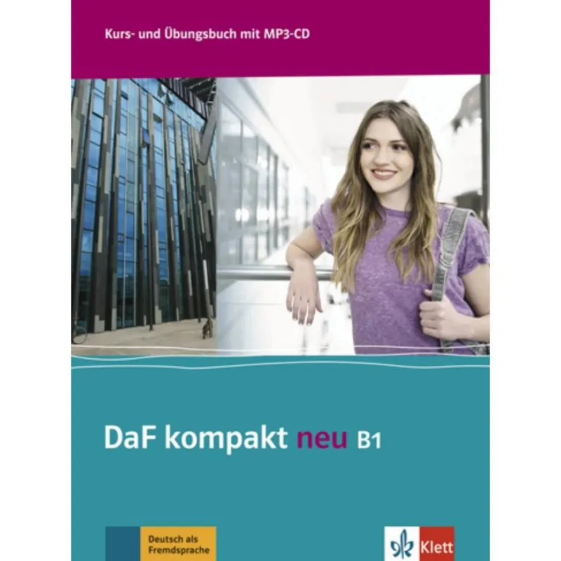 DAF KOMPAKT NEU B1 - KURS- UND ÜBUNGSBUCH MIT MP3-CD Csak ma
