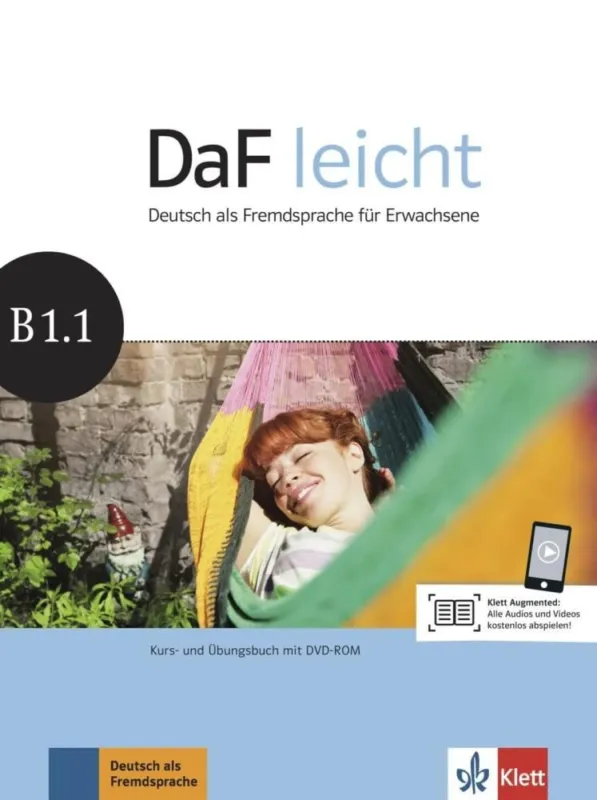 DAF LEICHT B1.1 KURS-UND ÜBUNGSBUCH MIT DVD-ROM Kedvezményes ár