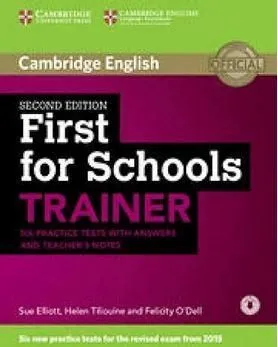 Népszerű FIRST FOR SCHOOLS TRAINER (SIX PRACTICE TEST WITH ANS.+CD)-