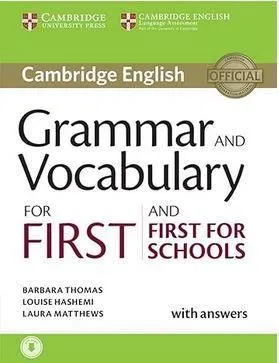 Különleges ajánlat GRAMMAR AND VOCABULARY FOR FIRST AND FIRST FOR SCHOOLS SB.-