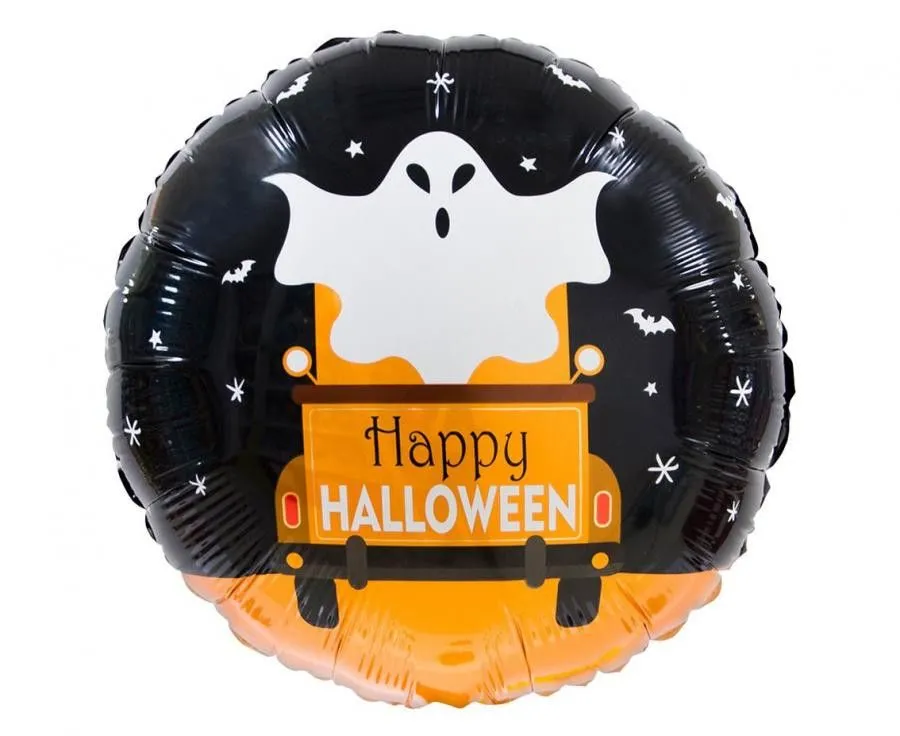 Halloween Ghost fólia lufi 46 cm Expressz szállítás