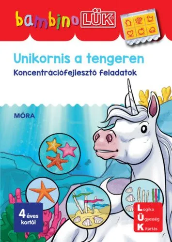 Unikornis a tengeren - LDI-143 - Koncentrációfejlesztő feladatok - BambinoLÜK Szezonális akció