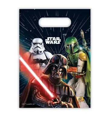 Népszerű Star Wars Galaxy ajándéktasak, ajándékzacskó 6 db-os