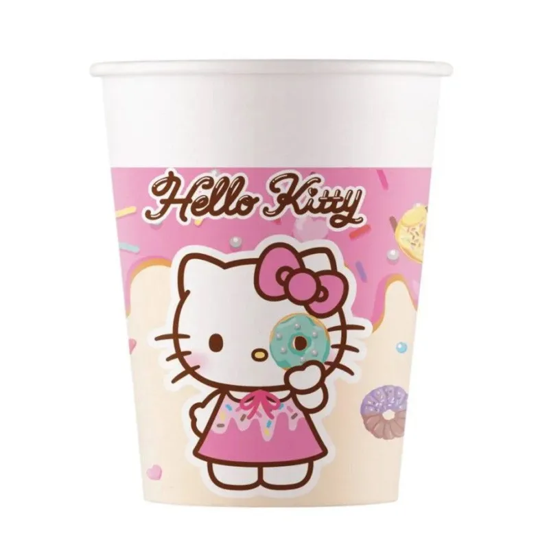 Hello Kitty Kuromi papír pohár 8 db-os 200 ml Biztonságos fizetés