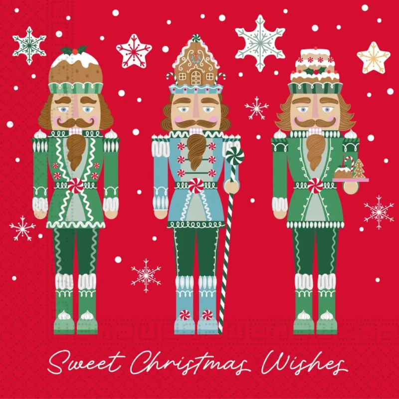 Végkiárusítás Karácsony Sweet Wishes szalvéta 20 db-os 33x33 cm FSC