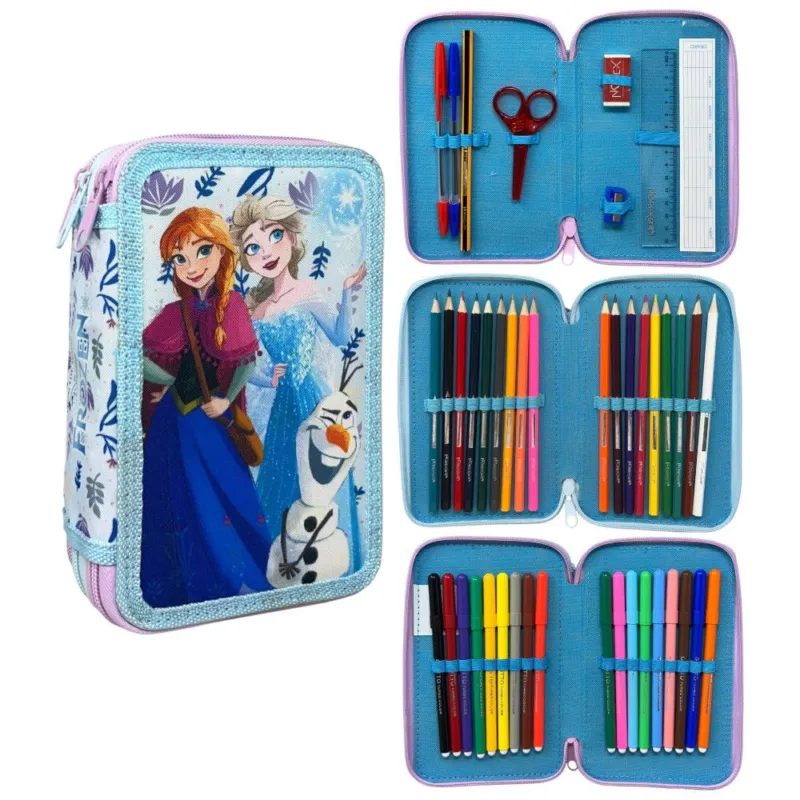 Szuper ajánlat Disney Jégvarázs Fun tolltartó töltött 3 emeletes