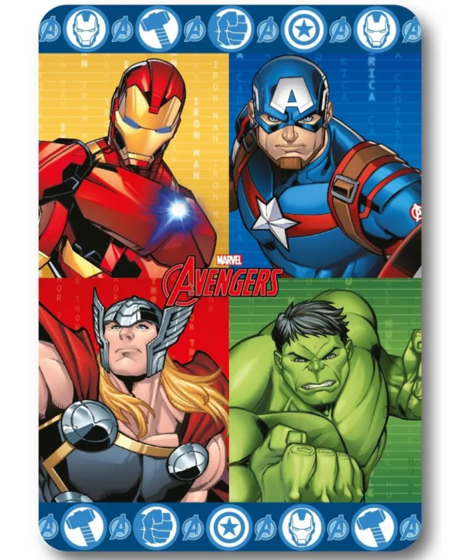 Exkluzív ajánlat Bosszúállók Hero Force polár takaró 100x140cm