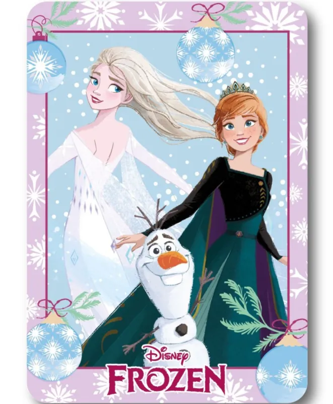 Kedvezményes ár Disney Jégvarázs Holiday Karácsony polár takaró 100x140cm