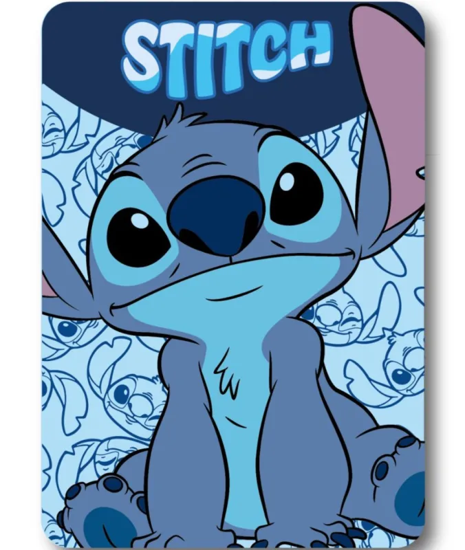 Gyors kiszállítás Disney Lilo és Stitch, A csillagkutya Happy polár takaró 100x140cm
