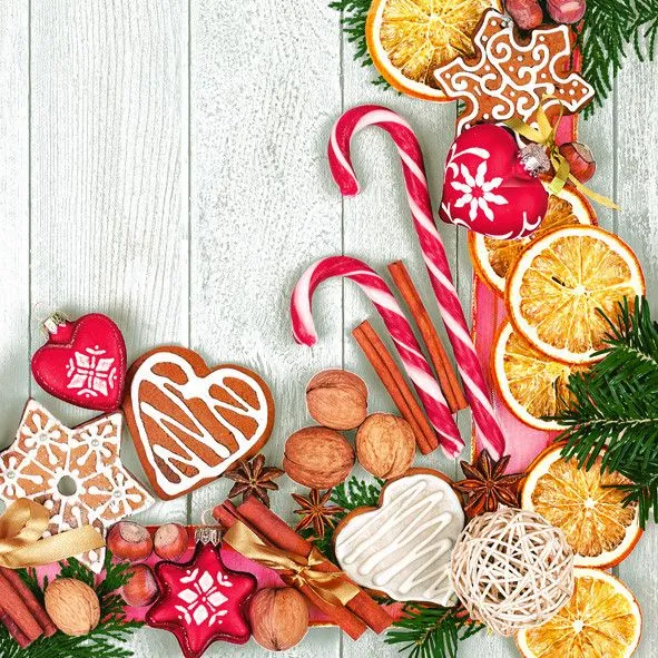 Karácsony Tasty szalvéta 20 db-os 33x33 cm Expressz kézbesítés