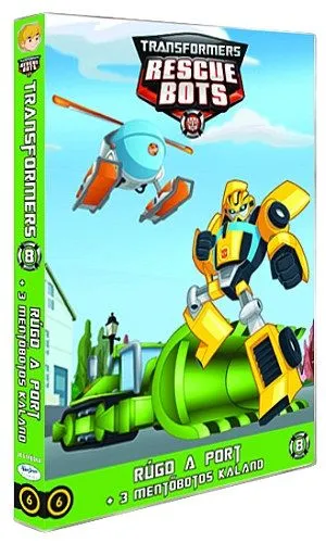 Transformers Mentőbotok 8. - DVD - RÚGD A PORT + 3 MENTŐBOTOS KALAND - DVD Végkiárusítás