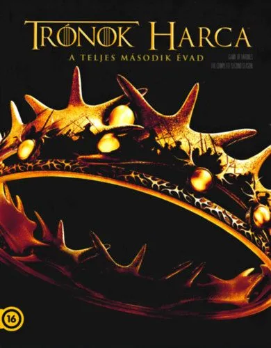 Trónok harca 2. évad - Műanyagtokos kiadás - Blu-ray - BLU-RAY Azonnali szállítás