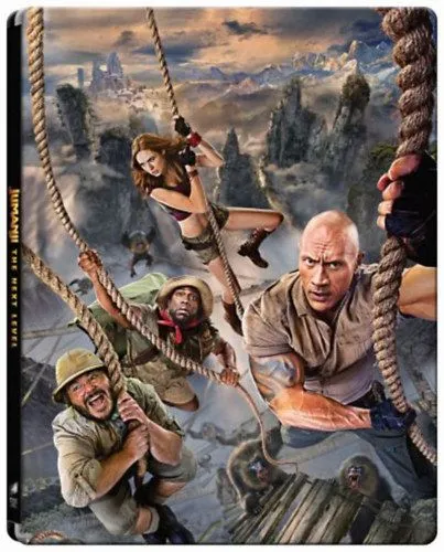 Kiárusítás Jumanji - A következő szint - "mozgó híd" steelbook - Blu-ray - BLU-RAY