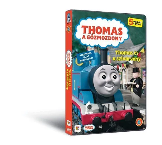 Expressz kézbesítés Thomas, a gőzmozdony 6. - Thomas és a szivárvány - DVD