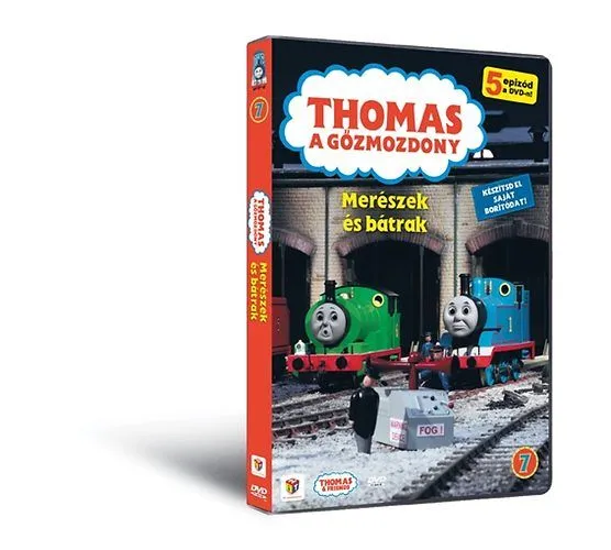 Bestseller Thomas, a gőzmozdony 7. - Merészek és bátrak - DVD